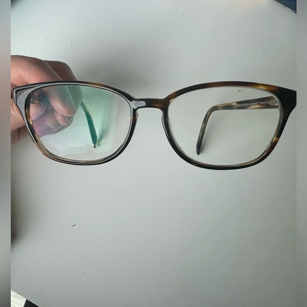 Warby Parker Clemens Eyeglasses Tortoiseshell Rectangular Unisex Classic